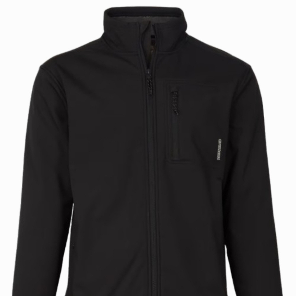 NWT Men's RedHead Black Softshell Fleece-lined Light Jacket (2XLG)
